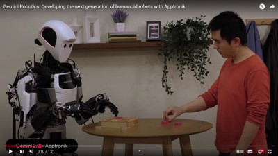 Le partenariat entre Apptronik et Google Deepmind porte ses fruits