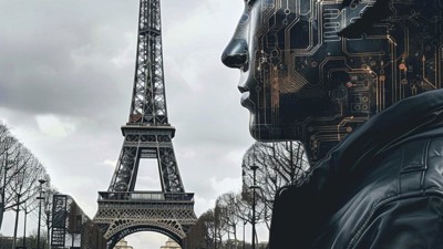 OpenAI découvre Paris” (Qant, M. de R. avec Midjourney)