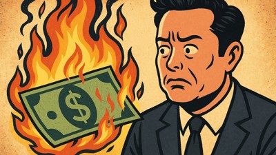 Les soucis financiers d'Elon. • Qant, M. de R. avec GPT-4o