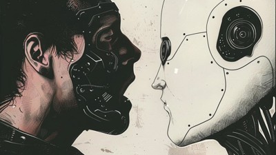 “Réduire les lanceurs d’alerte de l’IA au silence” (Qant, M. de R. avec Midjourney)