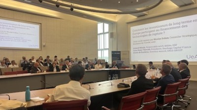 “L’université d’été de l’asset management, à l’université Paris Dauphine” (Photo : Qant)