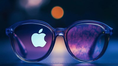 Des lunettes connectées pour Apple • Qant, M. de R. avec Midjourney