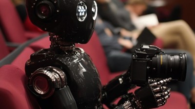 Le robot aux Oscars • Qant, M. de R. avec Midjourney