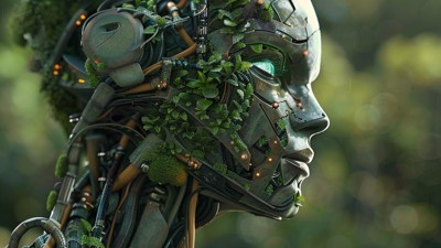 “L’ambition d’une IA verte” (Qant, M. de R. avec Midjourney)