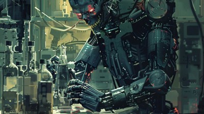 “Le robot-scientifique fou” (Qant, M. de R. avec Midjourney) “Le robot-scientifique fou” (Qant, M. de R. avec Midjourney)