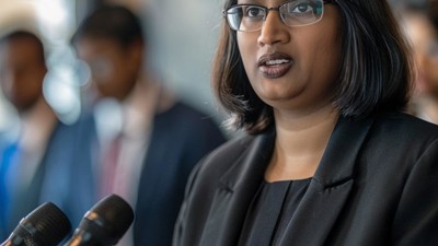 Shruti Rajagopalan vue par Midjourney