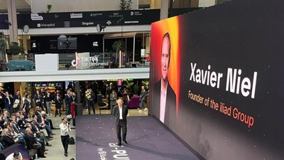 Xavier Niel inaugre AI Pulse