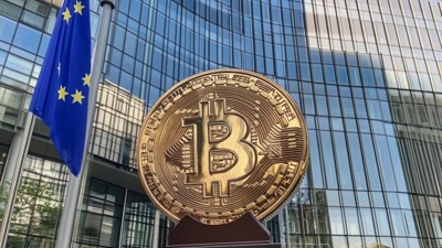 Le bitcoin inquiète la BCE • Qant, M. de R. avec Midjourney